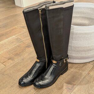 *NEW UNWORN* Michael Kors Arley Leather Equestrian Boots